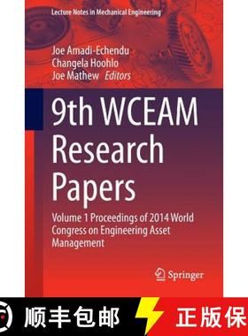 【3-4周达】9th Wceam Research Papers: Volume 1 Proceedings of 2014 World Congress on Engineering Asse... [9783319155357]