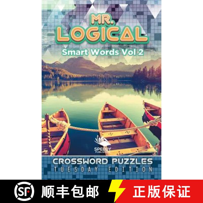 【2-3周达】Mr. Logical Smart Words Vol 2: Crossword Puzzles Tuesday Edition [9781682802885]