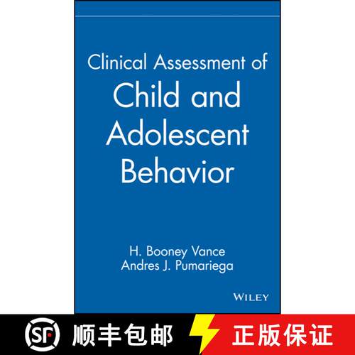 【3-4周达】精装 Clinical Assessment Of Child & Adolescent Behav Ior [Wiley心理学] [9780471380467]