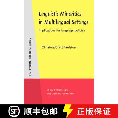 【3-4周达】Linguistic Minorities in Multilingual Settings: Implications for language policies [9789027241047]