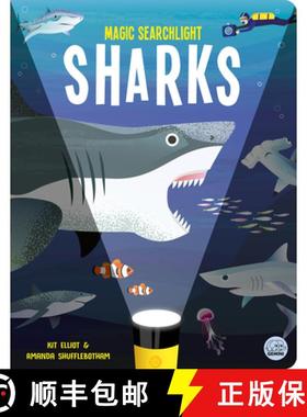 预订 Magic Searchlight - Sharks [9781917082235]