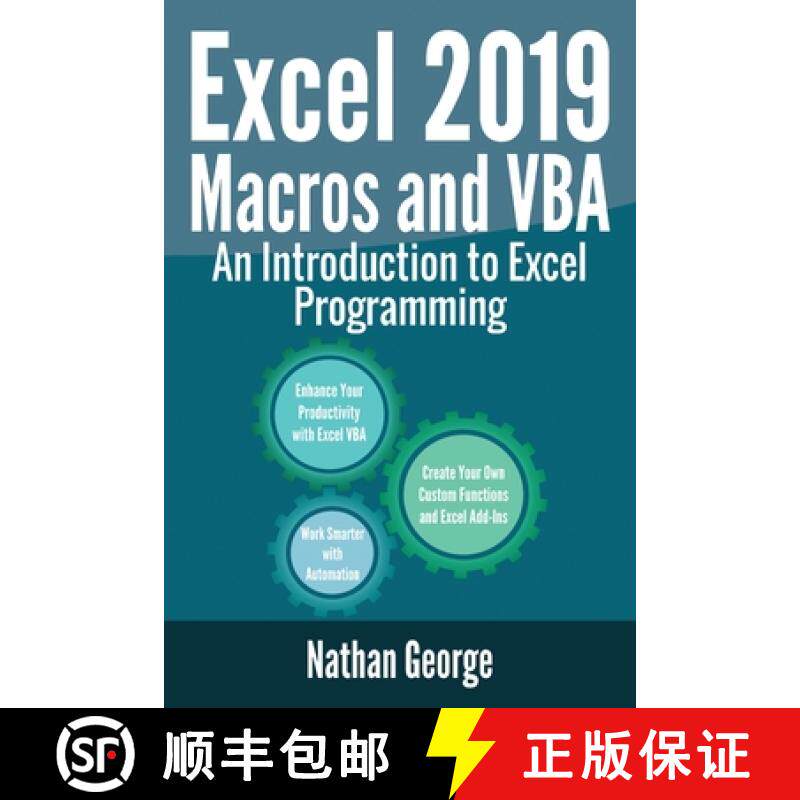 【3-4周达】Excel 2019 Macros and VBA: An Introduction to Excel Programming [9781916211346]