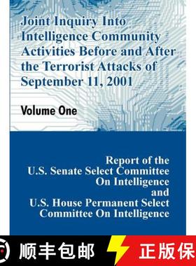 预订 Joint Inquiry Into Intelligence Community Activities Before and After the Terrorist Attacks of S... [9781410207418]