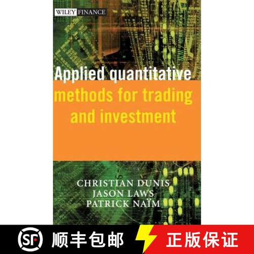【3-4周达】Applied Quantitative Methods For Trading And Investment [Wiley金融] [9780470848852]