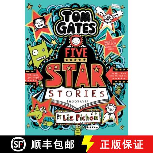【3-4周达】精装 Tom Gates 21: Tom Gates 21: Five Star Stories [9780702313431]