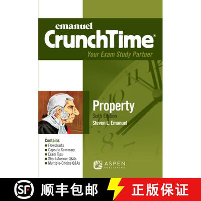 【3-4周达】Emanuel CrunchTime for Property [9781543807493]