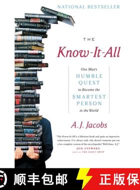 【3-4周达】The Know-It-All: One Man's Humble Quest to Become the Smartest Person in the World [9780743250627]