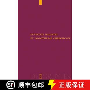 Recensuit Magistri 9783110185577 Wahlgren Staffan Chronicon Logothetae Symeonis 预订