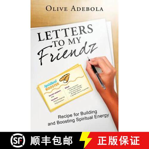 【3-4周达】Letters to my Friendz: Recipe for Building and Boosting Spiritual Energy [9781633082373]