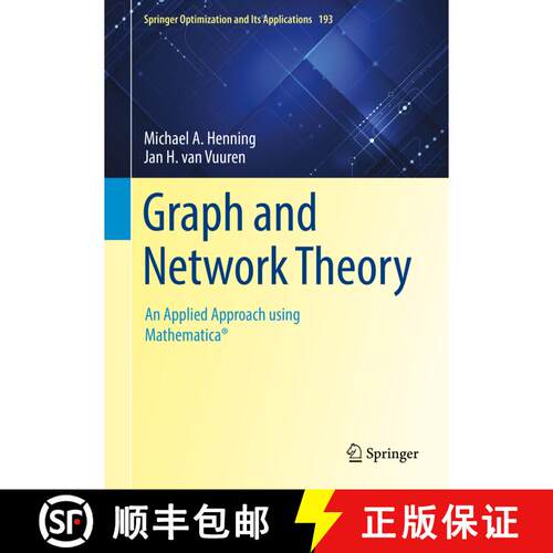【3-4周达】精装 Graph and Network Theory: An Applied Approach using Mathematica (R) [9783031038563]