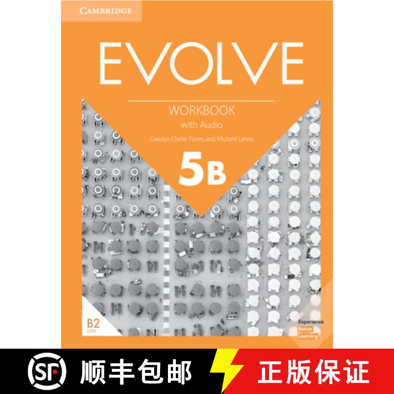【3-4周达】Evolve Level 5b Workbook with Audio [9781108411950]