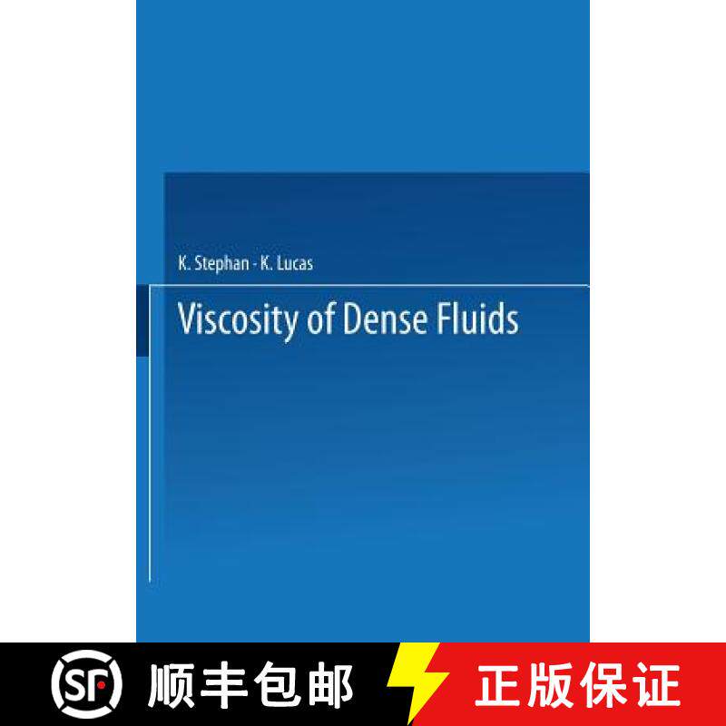 【3-4周达】Viscosity of Dense Fluids [9781475769333]