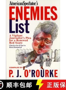 【3-4周达】The Official American Spectators' Enemies List [9780871136329]