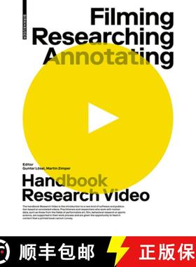 预订 Filming, Researching, Annotating : Research Video Handbook [9783035623062]