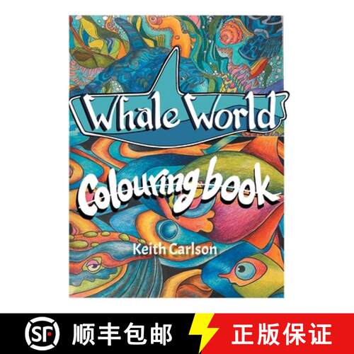 【3-4周达】Whale World: Colouring Book [9780228854708]