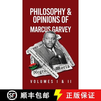 【3-4周达】Philosophy and Opinions of Marcus Garvey [Volumes I and II in One Volume Hardcover [9781639234127]