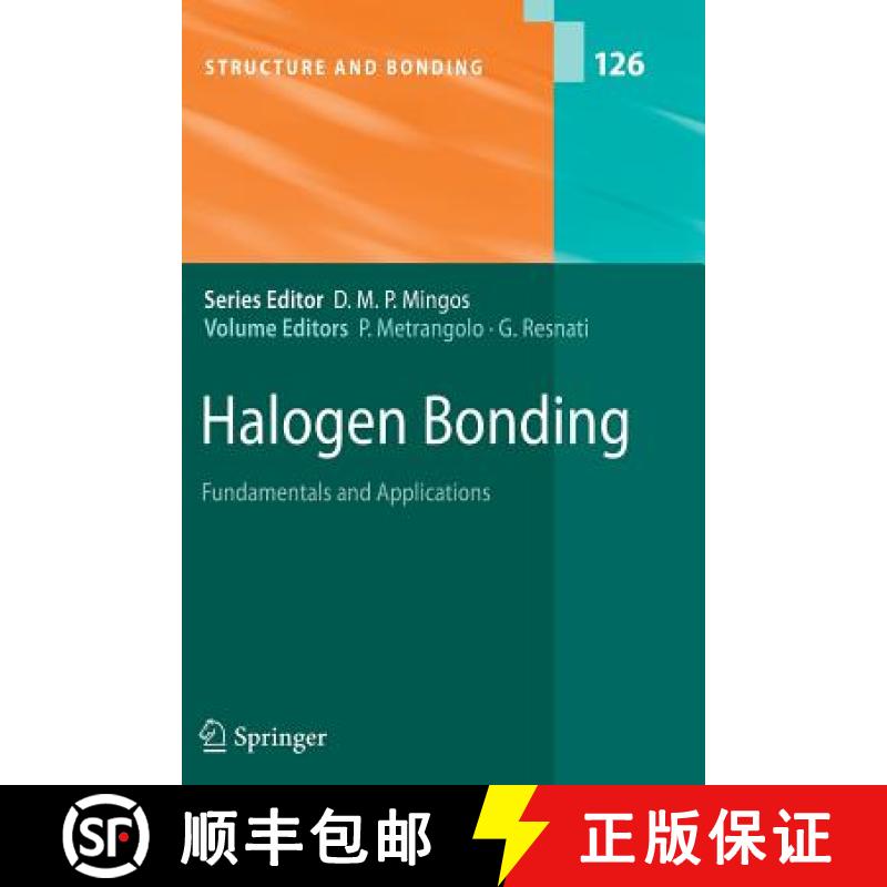 【3-4周达】Halogen Bonding : Fundamentals and Applications [9783642093708]