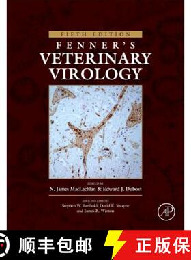 【3-4周达】Fenner's Veterinary Virology [9780128009468]