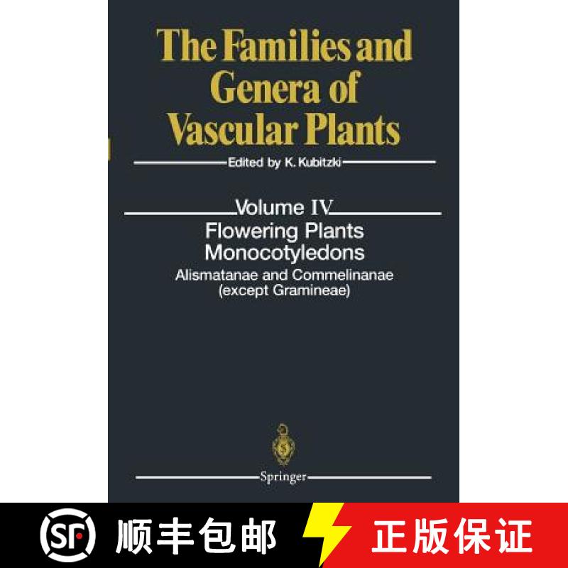 【3-4周达】Flowering Plants. Monocotyledons : Alismatanae and Commelinanae (except Gramineae) [9783642083785]