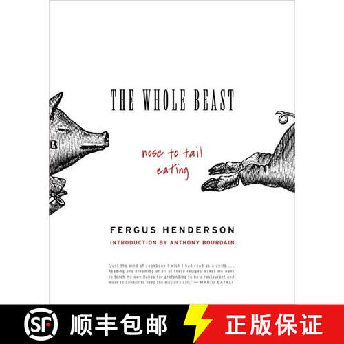 【3-4周达】Whole Beast: Nose to Tail Eating, The [9780060585365]