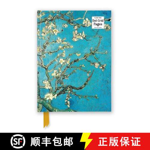 【3-4周达】Vincent Van Gogh: Almond Blossom (Foiled Dot Grid Journal) [9781835626092]