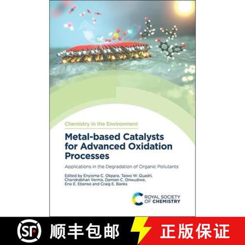 预订 精装 Metal-Based Catalysts for Advanced Oxidation Processes: Applications in the Degradation of ... [9781837675913]