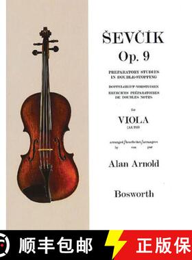 【3-4周达】Sevcik for Viola - Opus 9: Preparatory Studies in Double-Stopping [9781844497591]