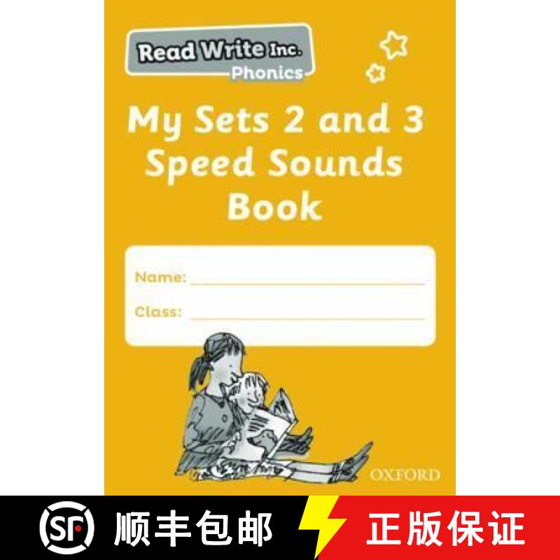 【2-3周达】Read Write Inc. Phonics: My Sets 2 and 3 Speed Sounds Book (Pack of 5) [9780198378853]