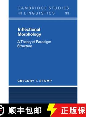 【3-4周达】Inflectional Morphology: A Theory of Paradigm Structure - Inflectional Morphology: A Theor... [9780521780476]