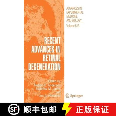 【3-4周达】Recent Advances in Retinal Degeneration [9780387749020]