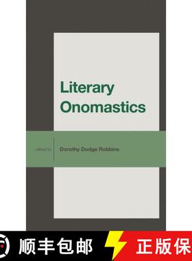 【3-4周达】Literary Onomastics [9781666905922]