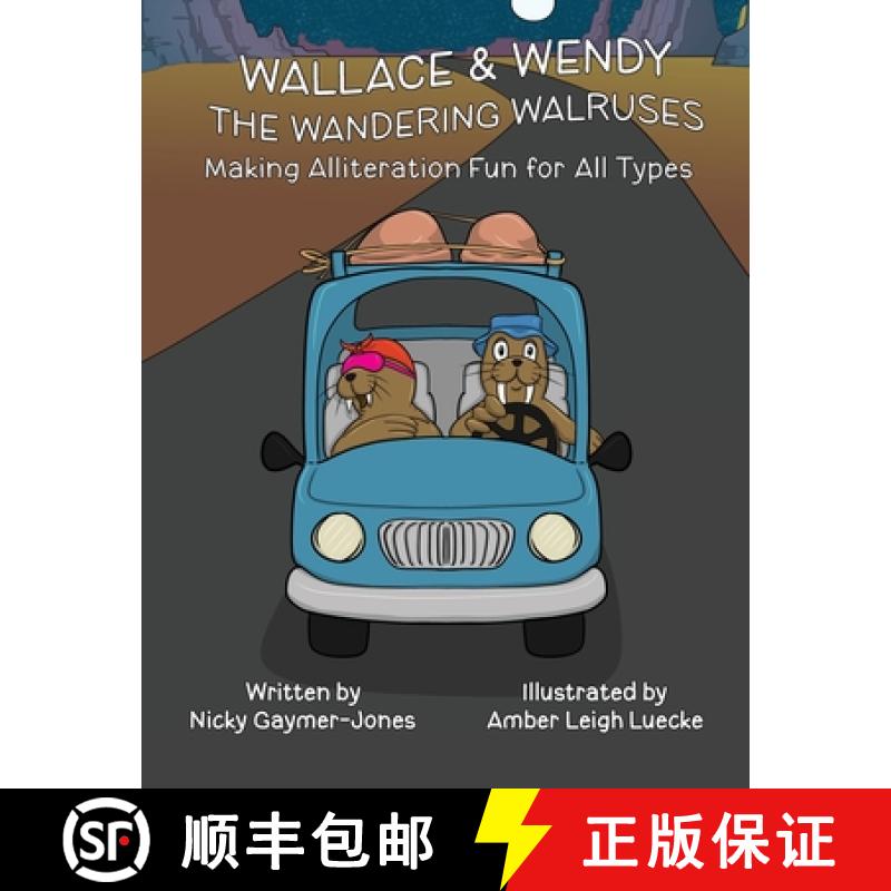 【2-3周达】Wallace & Wendy the Wandering Walruses: Read Aloud Books, Books for Early Readers, Making ... [9781964411224]