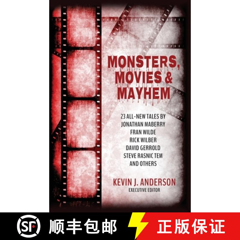 【3-4周达】Monsters, Movies & Mayhem [9781680571059]