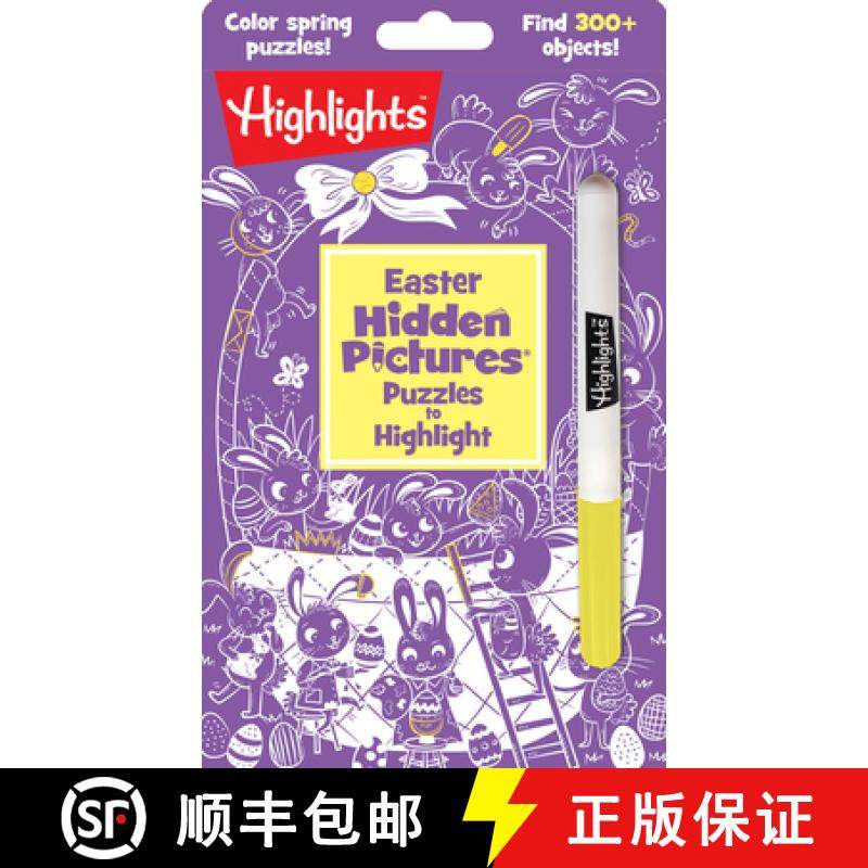 【3-4周达】Easter Hidden Pictures Puzzles to Highlight: Easter Hidden Pictures Puzzles to Highlight (... [9781684372683]
