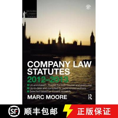 【3-4周达】Company Law Statutes 2012-2013 [9781138409170]