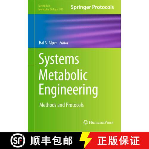 【3-4周达】精装 Systems Metabolic Engineering : Methods and Protocols [9781627032988]