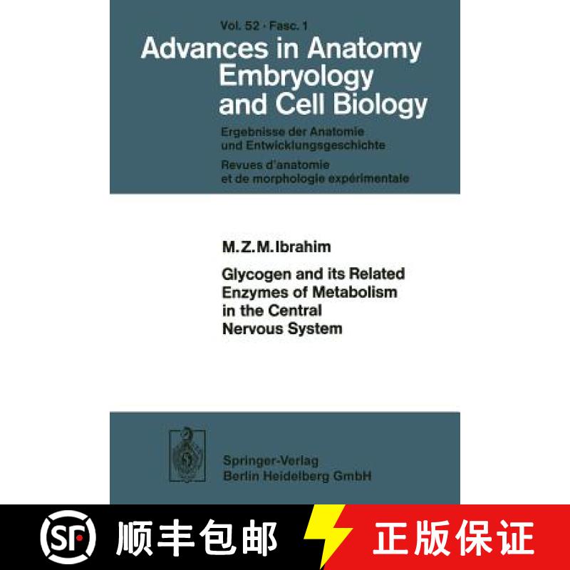 【3-4周达】Glycogen and Its Related Enzymes of Metabolism in the Central Nervous System [9783540074540]