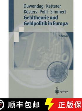 【3-4周达】Geldtheorie und Geldpolitik in Europa : Eine problemorientierte Einführung mit einem Komp... [9783540648338]