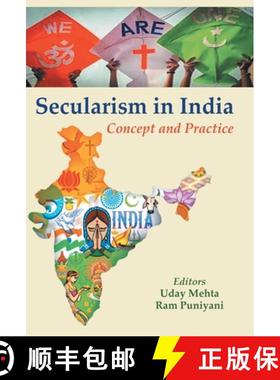 【3-4周达】Secularism in India : Concept and Practice [9789351282303]