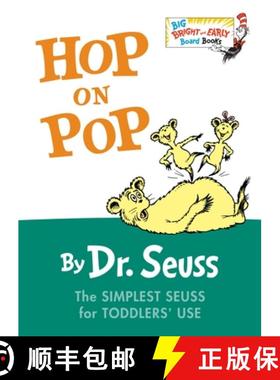 【3-4周达】Hop on Pop: The Simplest Seuss for Younger Use (Larger Trim Size) [9780553496796]