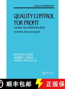 预订 Quality Control for Profit : Gaining the Competitive Edge, Third Edition, [9780824786588]