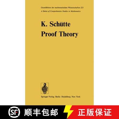 【3-4周达】Proof Theory [9783642664755]