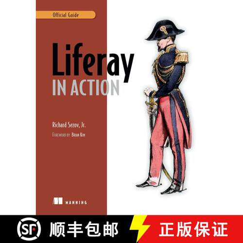 现货 Liferay in Action: The Official Guide to Liferay Portal Development (1st Edition) [9781935182825]