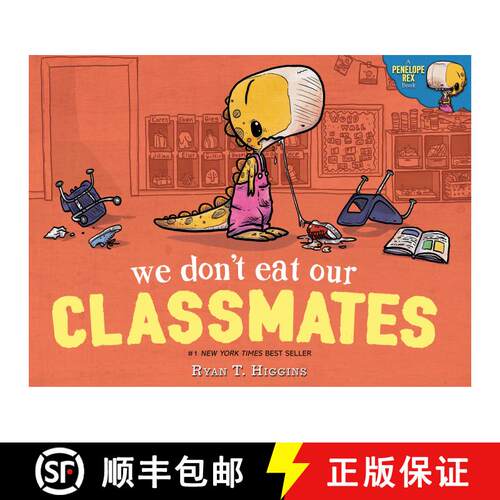 现货 精装 我们不吃我们的同学 We Don't Eat Our Classmates: A Penelope Rex Book [9781368003551]