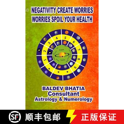 【3-4周达】Negativity Create Worries- Worries Spoil Your Health [9781365792007]
