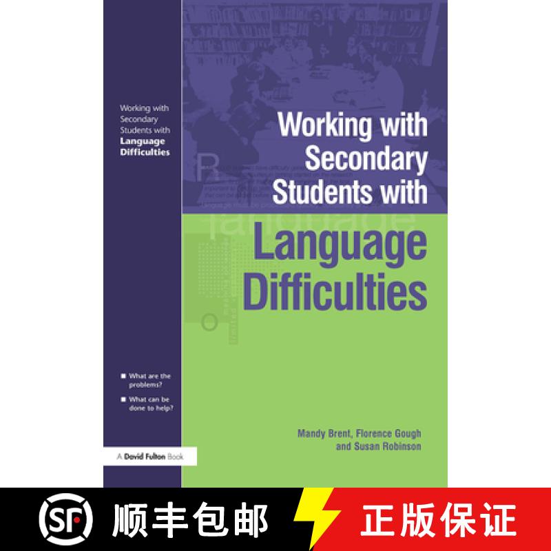 【3-4周达】Working with Secondary Students who have Language Difficulties [9781843121916]