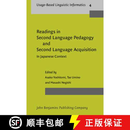 【3-4周达】精装 Readings in Second Language Pedagogy and Second Language Acquisition: In Japanese Con... [9789027233165]