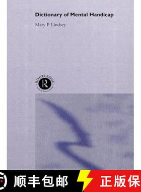 【3-4周达】Dictionary of Mental Handicap [9780415028103]
