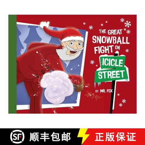 【3-4周达】The Great Snowball Fight on Icicle Street [9780990927556]