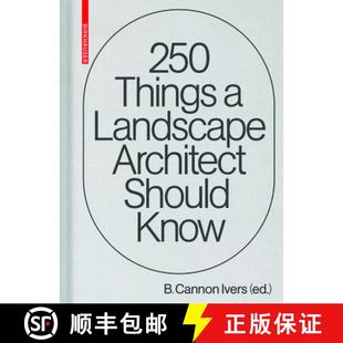 250 Know 9783035623352 Architect Landscape Things 3周达 Should